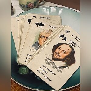 Vintage Classic Literature Card Game
